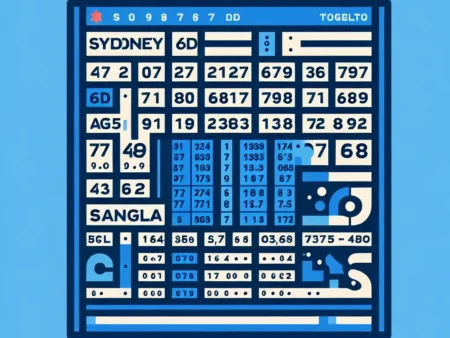 Data Togel Sydney 6D Angka Paito