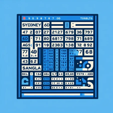 Data Togel Sydney 6D Angka Paito