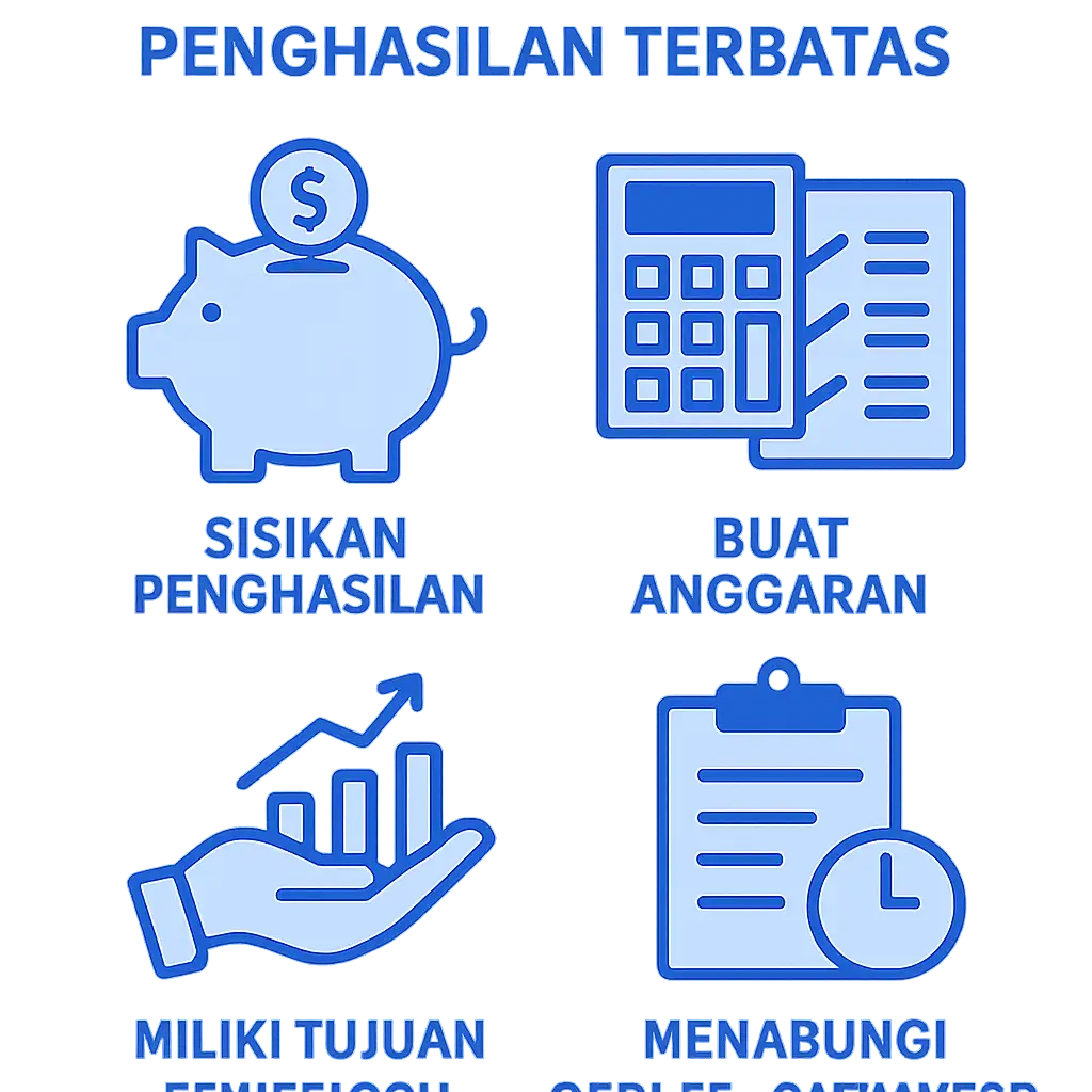 Tips Menabung Konsisten Meski Penghasilan Terbatas